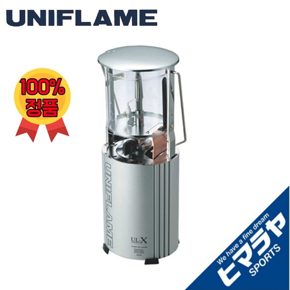 UNIFLAME 폴딩 가스 랜턴 UL-X 클리어 620106
