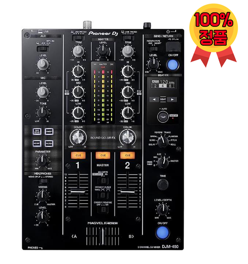 Pioneer DJ 퍼포먼스 믹서 DJM-450